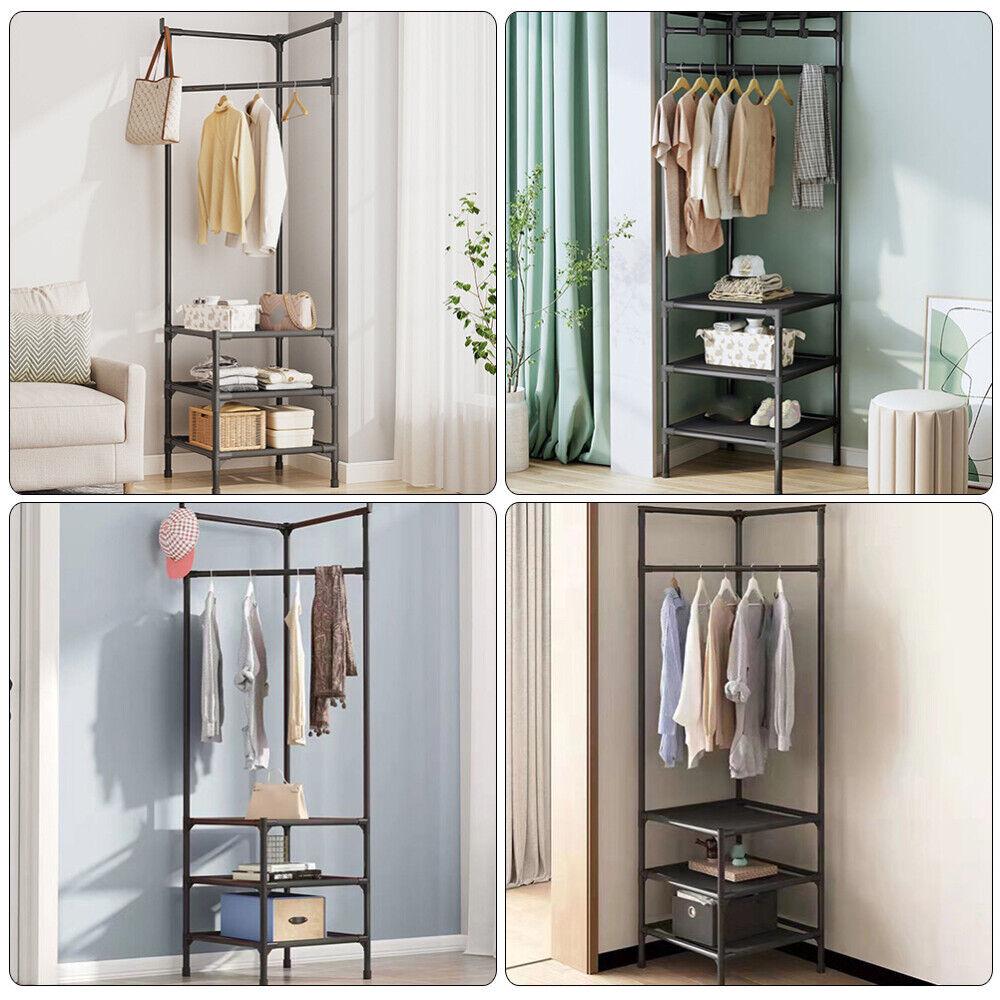 Кутова вішалка в передпокій з підставкою для взуття Corner coat rack 3 Кутова вішалка в передпокій з підставкою для взуття Corner coat rack - Зображення 3