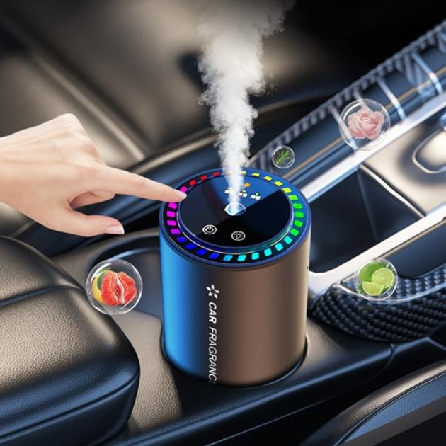 Розумний автомобільний ароматизатор з проекцією Aroma 300mAh, 50 мл 4 Розумний автомобільний ароматизатор з проекцією Aroma 300mAh, 50 мл - Зображення 4