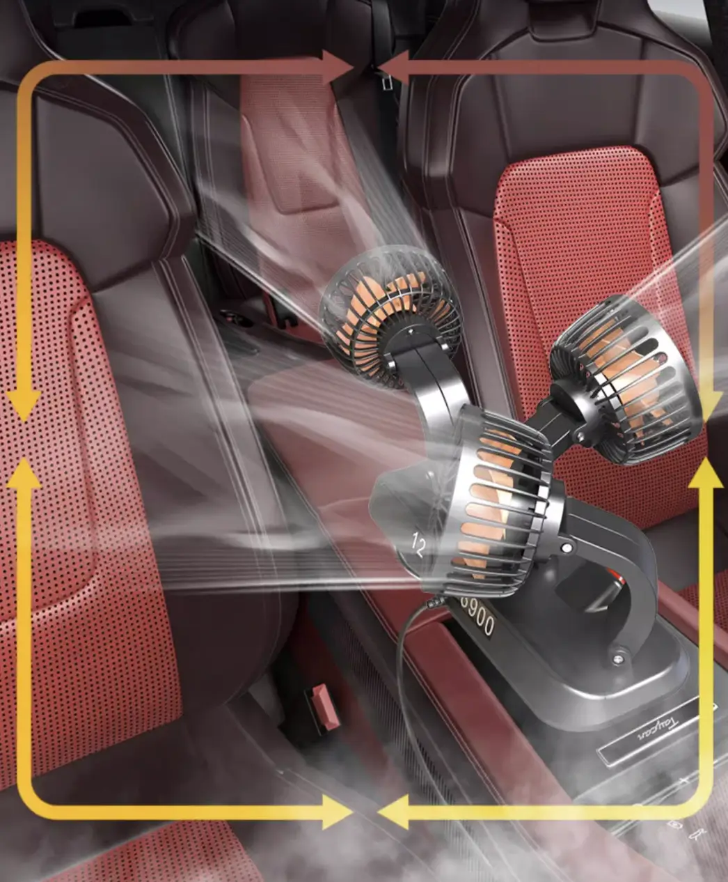 Автомобільний потрійний поворотний 12V USB з табличкою телефону 2 Автомобільний потрійний поворотний 12V USB з табличкою телефону - Зображення 2