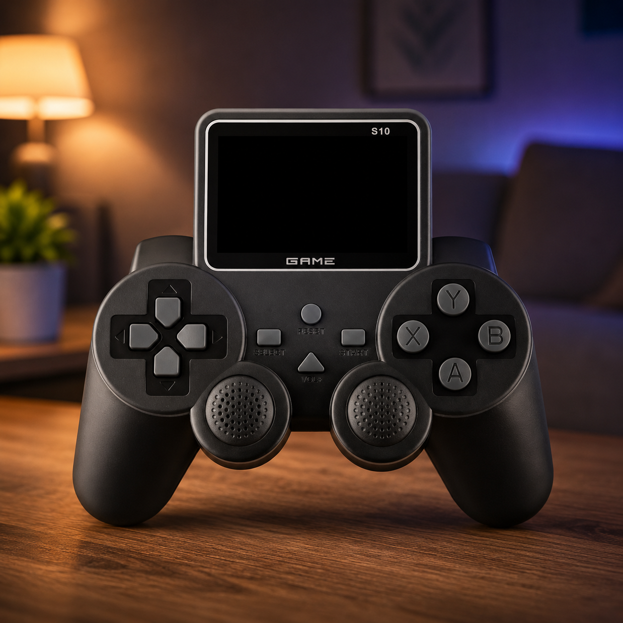 Портативна ігрова приставка S10 GAMEPAD 2.4" 520 вбудованих ретро-ігор AV-вихід 1 Портативна ігрова приставка S10 GAMEPAD 2.4" 520 вбудованих ретро-ігор AV-вихід