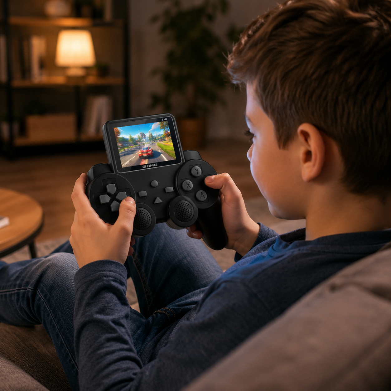 Портативна ігрова приставка S10 GAMEPAD 2.4" 520 вбудованих ретро-ігор AV-вихід 2 Портативна ігрова приставка S10 GAMEPAD 2.4" 520 вбудованих ретро-ігор AV-вихід - Зображення 2