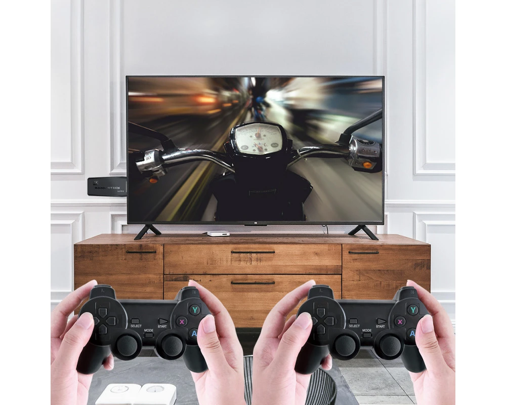 64ГБ Ігрова приставка LITE GREEN HDMI 3535 ігор Dendy, Sega, Аркадні ігри, Game Boy, Nintendo, Atari, PlayStation 1 6 64ГБ Ігрова приставка LITE GREEN HDMI 3535 ігор Dendy, Sega, Аркадні ігри, Game Boy, Nintendo, Atari, PlayStation 1 - Зображення 6