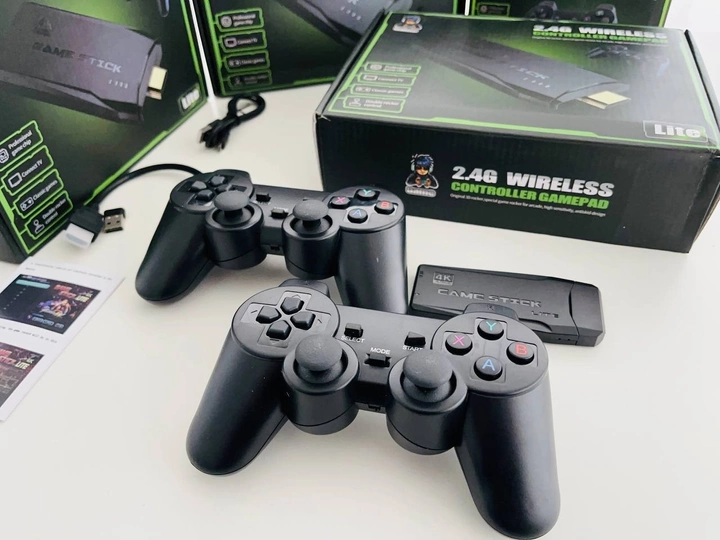64ГБ Ігрова приставка LITE GREEN HDMI 3535 ігор Dendy, Sega, Аркадні ігри, Game Boy, Nintendo, Atari, PlayStation 1 4 64ГБ Ігрова приставка LITE GREEN HDMI 3535 ігор Dendy, Sega, Аркадні ігри, Game Boy, Nintendo, Atari, PlayStation 1 - Зображення 4