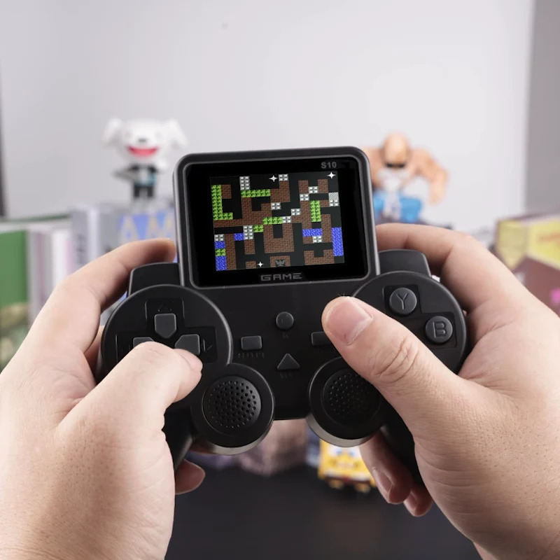 Портативна ігрова приставка S10 GAMEPAD 2.4" 520 вбудованих ретро-ігор AV-вихід 3 Портативна ігрова приставка S10 GAMEPAD 2.4" 520 вбудованих ретро-ігор AV-вихід - Зображення 3