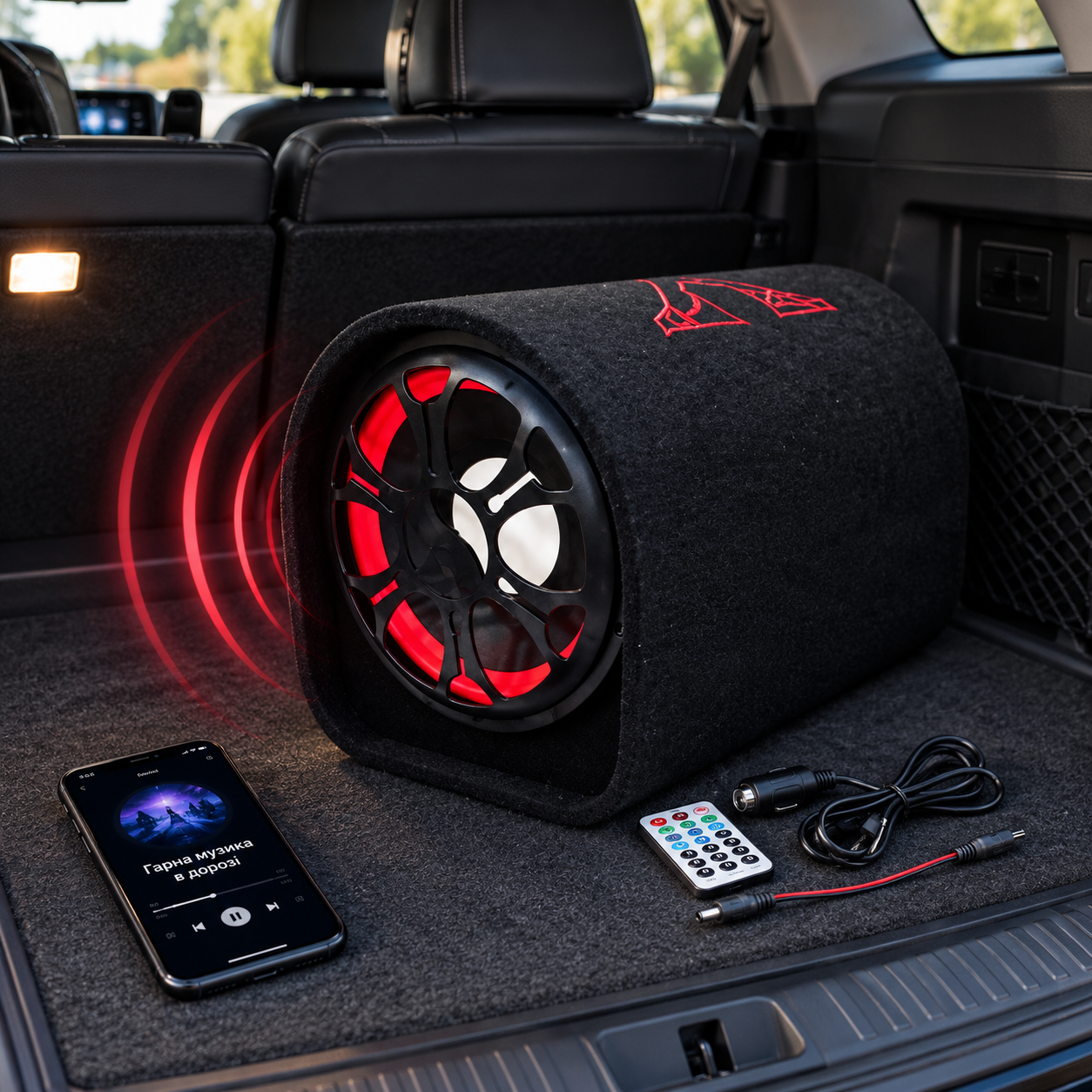 Активний сабвуфер до автомобіля 800Вт Car Speaker Subwoofer ZPX ZX 8 SUB 2 Активний сабвуфер до автомобіля 800Вт Car Speaker Subwoofer ZPX ZX 8 SUB - Зображення 2