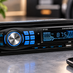 Автомагнітола MP3 580BT / Автомагнітола 1 DIN / Магнітола в авто з Bluetooth