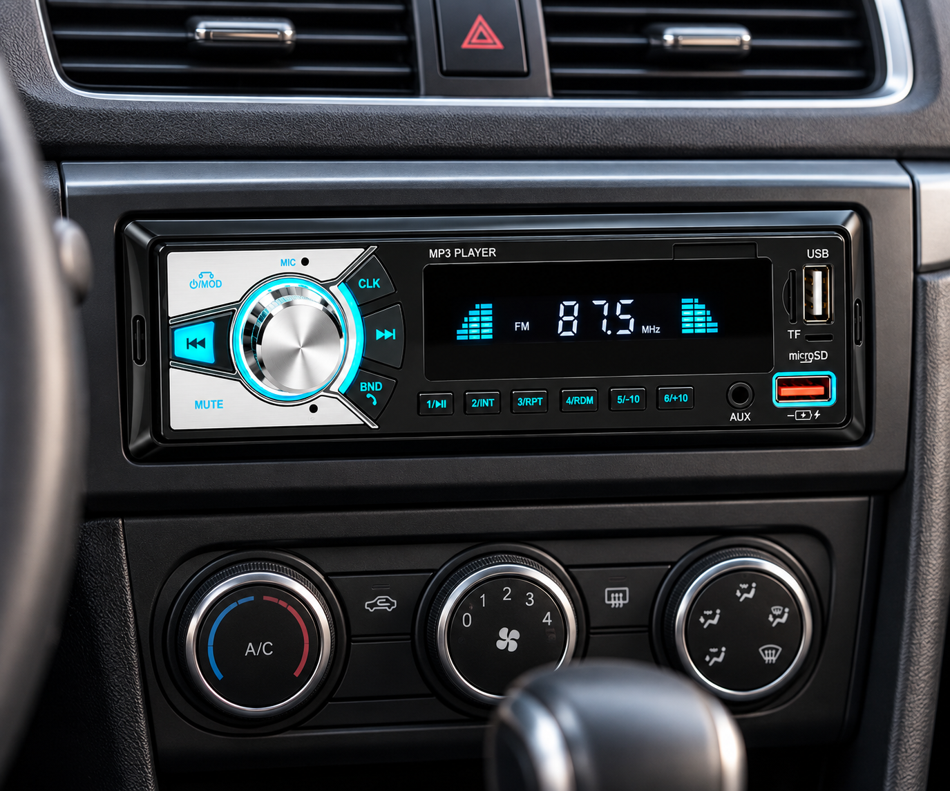 Автомагнітола MP3 BM-27 BOSCHMANN / Магнітола 1 DIN / Автомагнітола з Bluetooth 2 Автомагнітола MP3 BM-27 BOSCHMANN / Магнітола 1 DIN / Автомагнітола з Bluetooth - Зображення 2