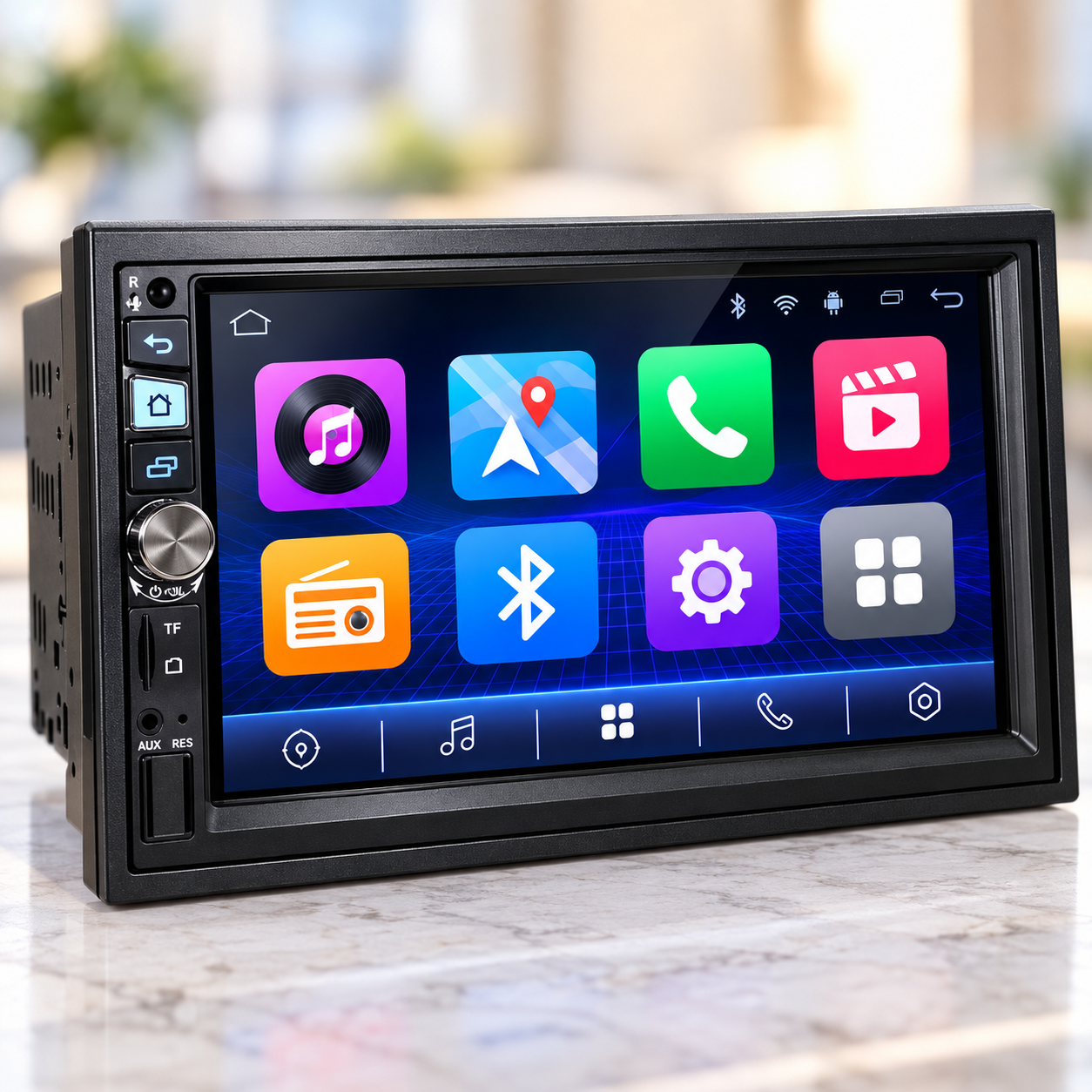 Автомагнітола MP5 PI-8706 / Магнітола Android 2 DIN / Мультимедійна автомагнітола сенсорний дисплей 1 Автомагнітола MP5 PI-8706 / Магнітола Android 2 DIN / Мультимедійна автомагнітола сенсорний дисплей