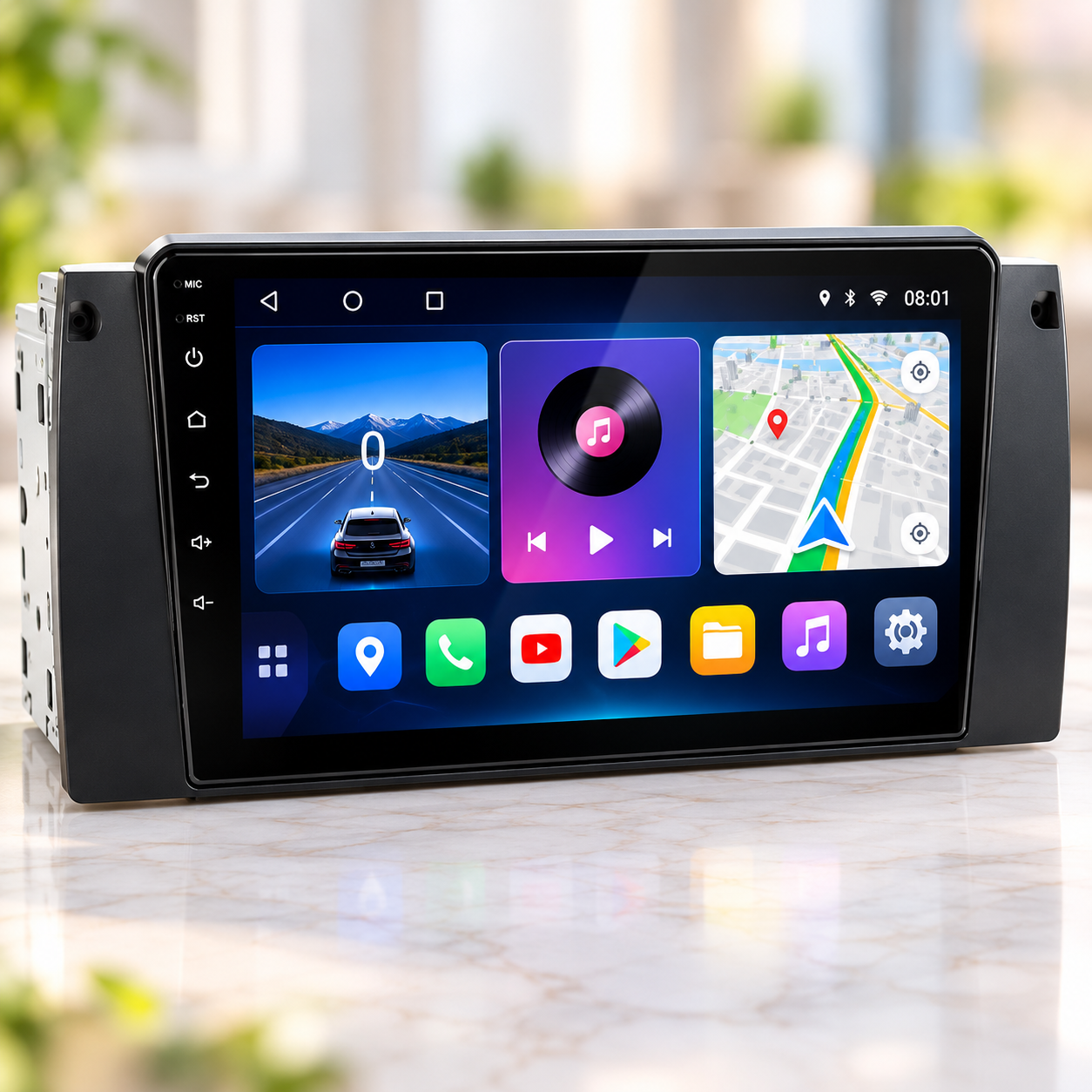 Автомагнітола PI-201 BMW 2DIN / Магнітола Android 10, 10,1″ IPS / Мультимедійна система в авто 1 Автомагнітола PI-201 BMW 2DIN / Магнітола Android 10, 10,1″ IPS / Мультимедійна система в авто