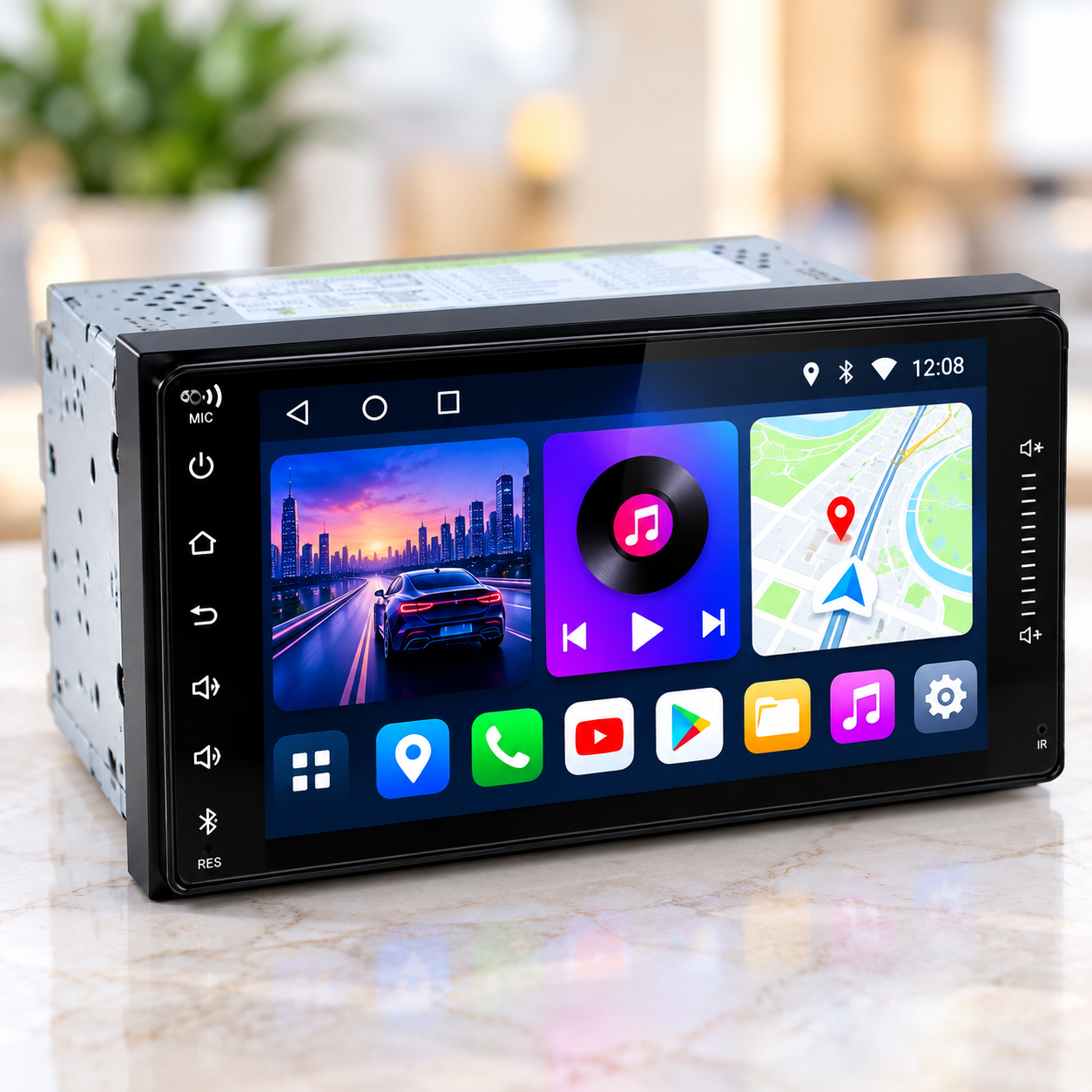 Автомагнітола PI-606 Toyota / Магнітола 2DIN Android 10.0, 3/32 ГБ, / Мультимедійна система GPS, Bluetooth, Wi-Fi 1 Автомагнітола PI-606 Toyota / Магнітола 2DIN Android 10.0, 3/32 ГБ, / Мультимедійна система GPS, Bluetooth, Wi-Fi
