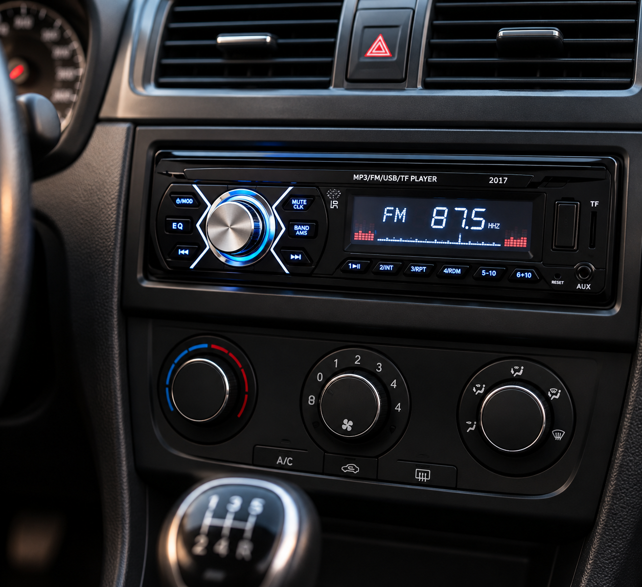 Автомагнітола USB/RGB SD/AUX/FM пульт 2017 / Магнітола 1DIN / RGB автомагнітола з пультом 2 Автомагнітола USB/RGB SD/AUX/FM пульт 2017 / Магнітола 1DIN / RGB автомагнітола з пультом - Зображення 2