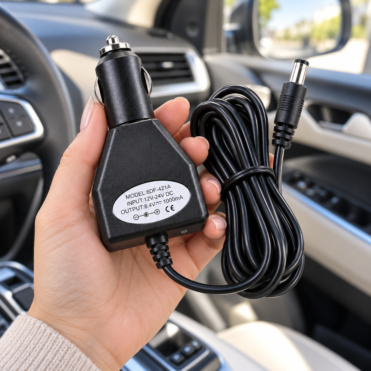 Автомобільний зарядний пристрій 12 V / Зарядний пристрій для акумулятора від прикурювача 3 Автомобільний зарядний пристрій 12 V / Зарядний пристрій для акумулятора від прикурювача - Зображення 3