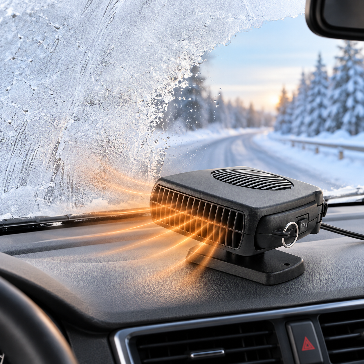 Автомобільний обігрівач та вентилятор Auto Heater Fan 703 / Подвійний клімат-контроль для салону 200Вт / Піч від прикурювача 12В 3 Автомобільний обігрівач та вентилятор Auto Heater Fan 703 / Подвійний клімат-контроль для салону 200Вт / Піч від прикурювача 12В - Зображення 3