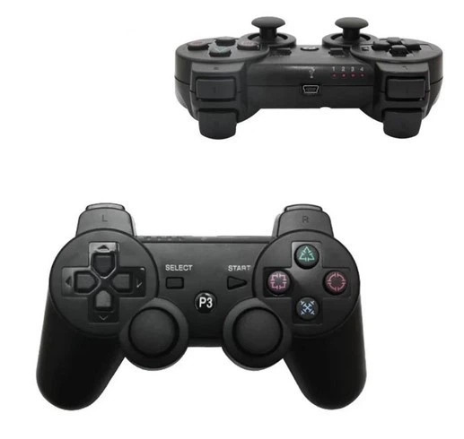 Бездротовий джойстик PS3 Doubleshok (чорний) 3 Бездротовий джойстик PS3 Doubleshok (чорний) - Зображення 3