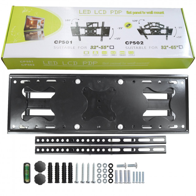 Кріплення для телевізора з поворотом Wall Mount 32-65 CP502 5 Кріплення для телевізора з поворотом Wall Mount 32-65 CP502 - Зображення 5