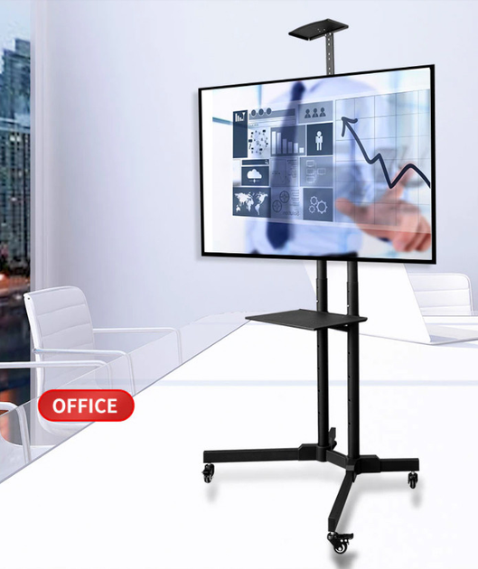 Кріплення для телевізора V-STAR TV CART 1500/8005 32"-70" для плазми до 27 кг 4 Кріплення для телевізора V-STAR TV CART 1500/8005 32"-70" для плазми до 27 кг - Зображення 4