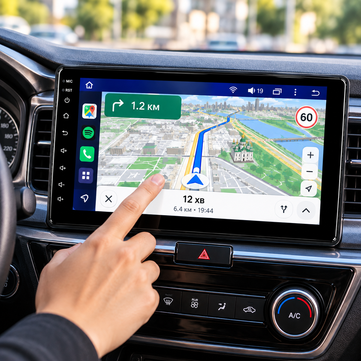 Магнітола BM-Mate 30 Pro 4G 8 Core / Автомагнітола 4+32GB / Мультемедіа в авто CarPlay та Android Auto 2 Магнітола BM-Mate 30 Pro 4G 8 Core / Автомагнітола 4+32GB / Мультемедіа в авто CarPlay та Android Auto - Зображення 2