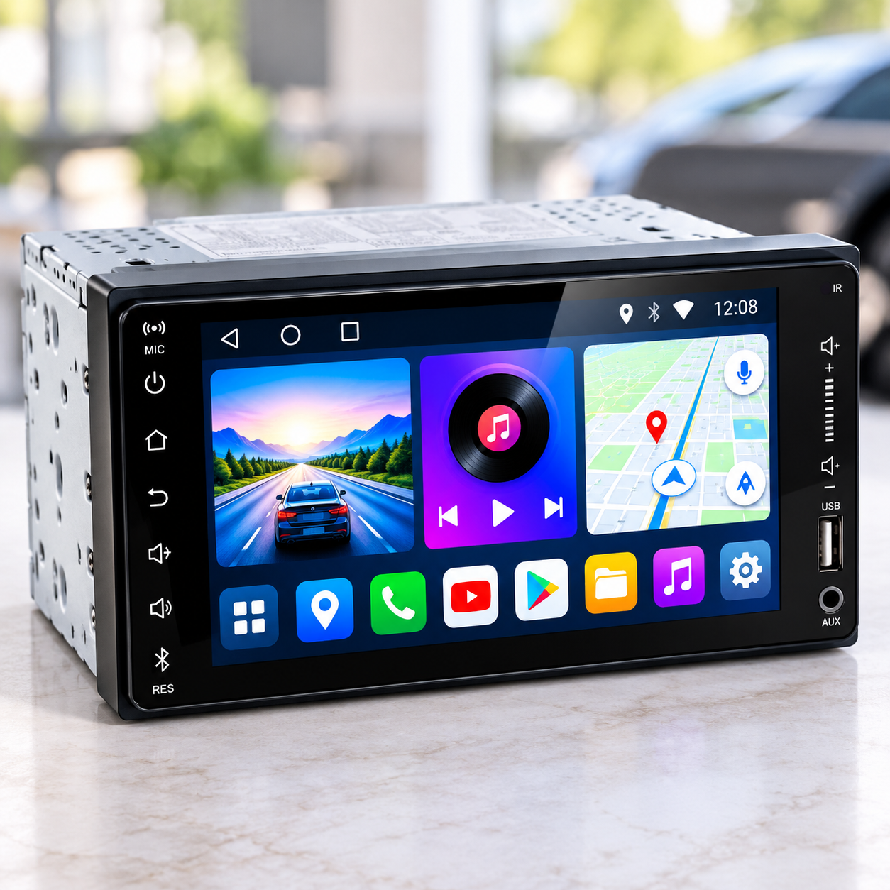 Магнітола MP4 PI-607 / Автомагнітола Android 2/16Gb TOYOTA UNIVERSAL / Мультимедійна магнітола Wifi 2 Магнітола MP4 PI-607 / Автомагнітола Android 2/16Gb TOYOTA UNIVERSAL / Мультимедійна магнітола Wifi - Зображення 2