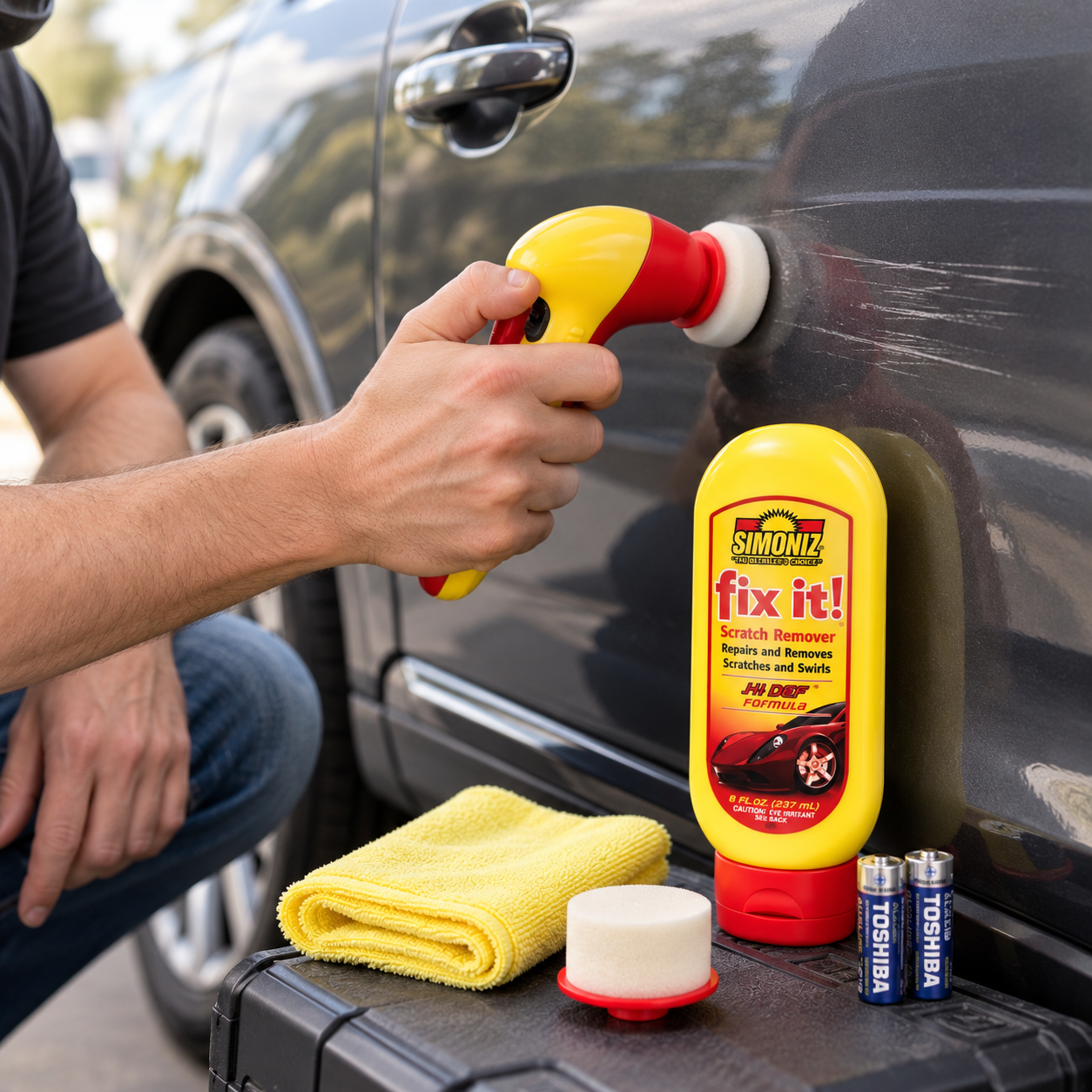 Набір для видалення подряпин Fix it Scratch Remover / Засіб для видалення подряпин 1 Набір для видалення подряпин Fix it Scratch Remover / Засіб для видалення подряпин