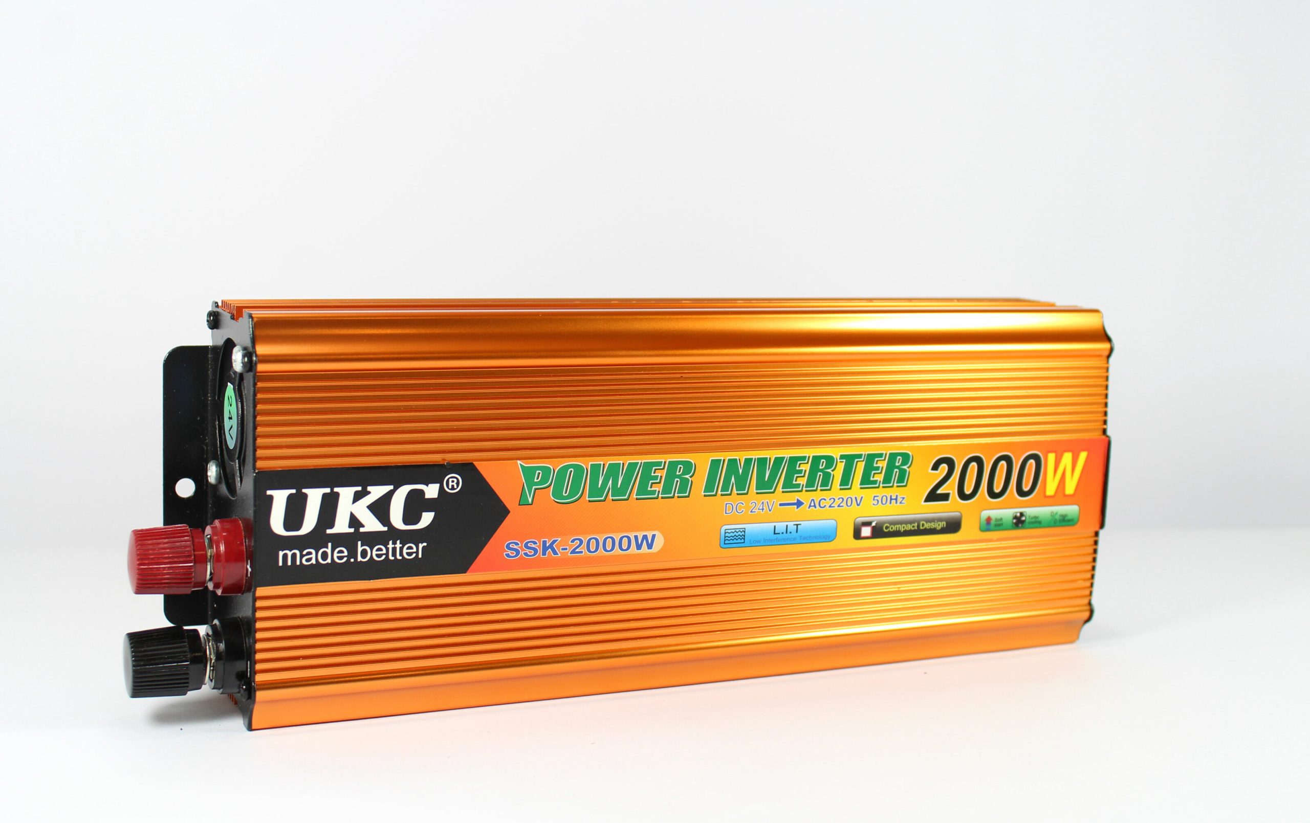 Перетворювач AC/DC SSK 2000W 24V / Інвертор автомобільний 24В 3 Перетворювач AC/DC SSK 2000W 24V / Інвертор автомобільний 24В - Зображення 3