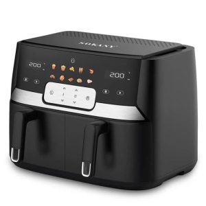 Мультипіч двокамерна аерофритюрниця Sokany SK-ZG-8047 1700+1700 Вт 5+5л