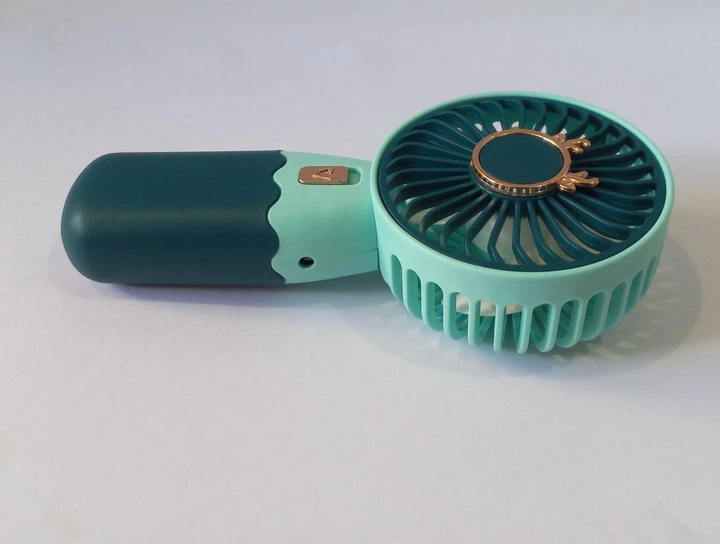 Вентилятор портативний ZB088A Mini Fan / Ручний вентилятор з акумулятором / Настільний портативний вентилятор 5 Вентилятор портативний ZB088A Mini Fan / Ручний вентилятор з акумулятором / Настільний портативний вентилятор - Зображення 5