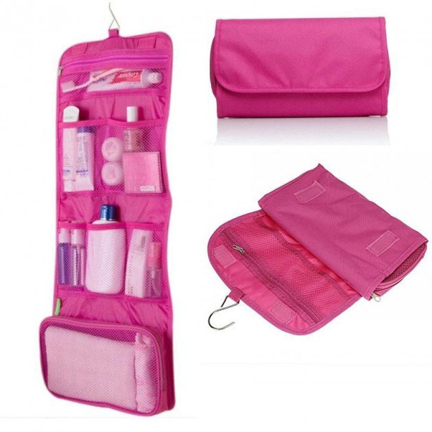 Органайзер дорожній сумочка Travel Storage Bag косметичка. Колір: рожевий 1 Органайзер дорожній сумочка Travel Storage Bag косметичка. Колір: рожевий