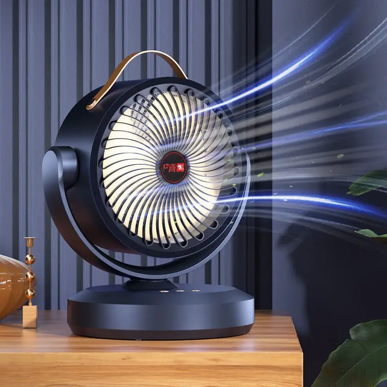 Акумуляторний міні вентилятор VU-05/FS-25 з поворотом / Вентилятор Mini fan з LED-підсвічуванням та USB 5 Акумуляторний міні вентилятор VU-05/FS-25 з поворотом / Вентилятор Mini fan з LED-підсвічуванням та USB - Зображення 5