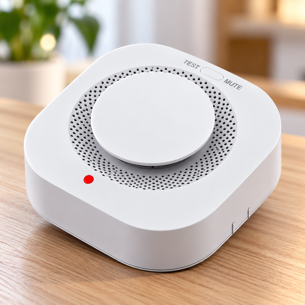 Автономний пожежний сповіщувач Smoke Alarm / Бездротовий датчик диму зі звуковою сигналізацією 1 Автономний пожежний сповіщувач Smoke Alarm / Бездротовий датчик диму зі звуковою сигналізацією