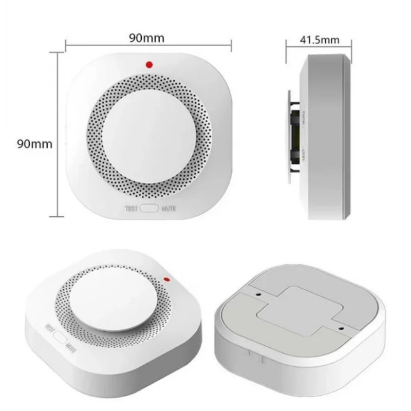Автономний пожежний сповіщувач Smoke Alarm / Бездротовий датчик диму зі звуковою сигналізацією 7 Автономний пожежний сповіщувач Smoke Alarm / Бездротовий датчик диму зі звуковою сигналізацією - Зображення 7
