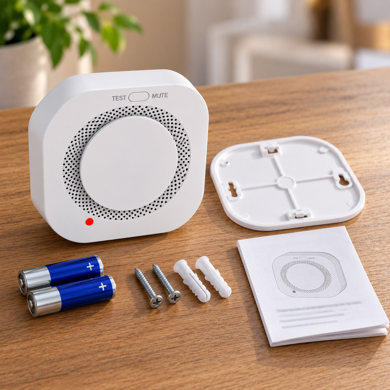 Автономний пожежний сповіщувач Smoke Alarm / Бездротовий датчик диму зі звуковою сигналізацією 6 Автономний пожежний сповіщувач Smoke Alarm / Бездротовий датчик диму зі звуковою сигналізацією - Зображення 6