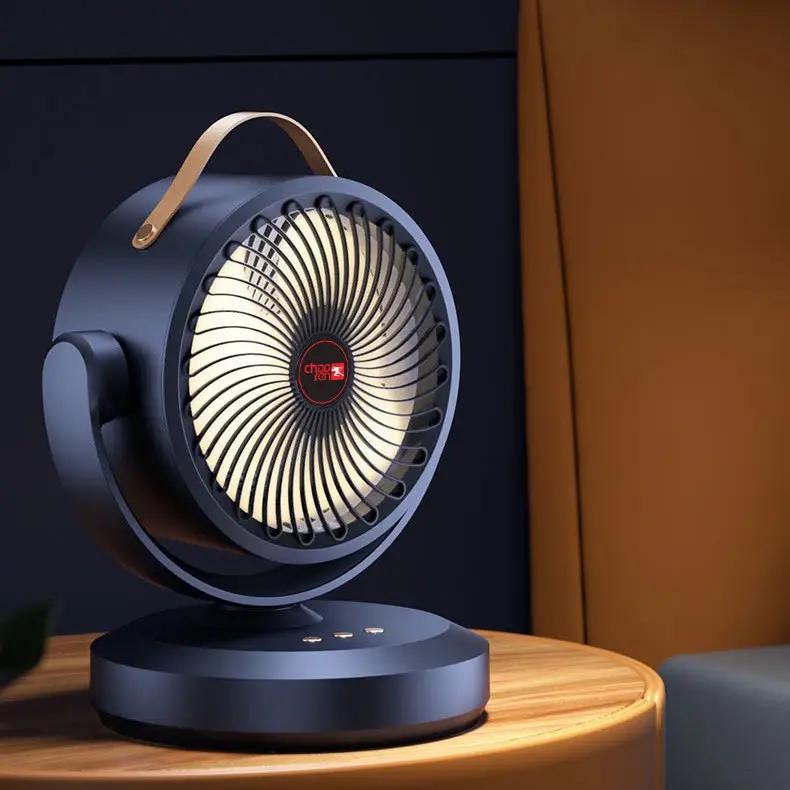 Акумуляторний міні вентилятор VU-05/FS-25 з поворотом / Вентилятор Mini fan з LED-підсвічуванням та USB 3 Акумуляторний міні вентилятор VU-05/FS-25 з поворотом / Вентилятор Mini fan з LED-підсвічуванням та USB - Зображення 3