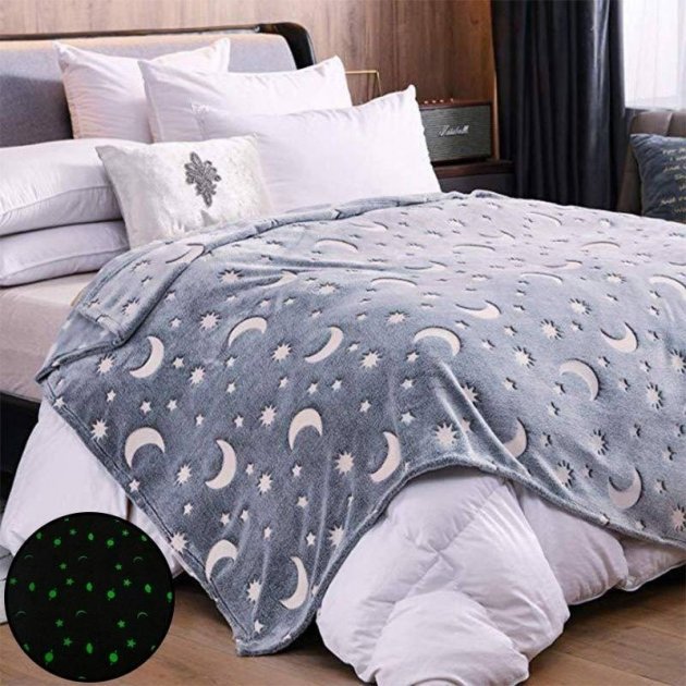 Рожевий Дитячий плед-покривало Magic Blanket, що світиться в темряві 4 Рожевий Дитячий плед-покривало Magic Blanket, що світиться в темряві - Зображення 4