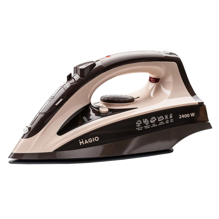 Праска Magio MG-134 2400 Вт, парова праска-очисник, праска електрична парова Beige 1 Праска Magio MG-134 2400 Вт, парова праска-очисник, праска електрична парова Beige