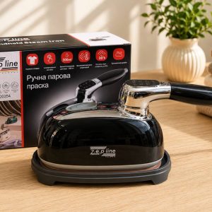 Ручна праска 2000 Вт Zepline / Відпарювач з LED екраном ZP-00354 Чорний