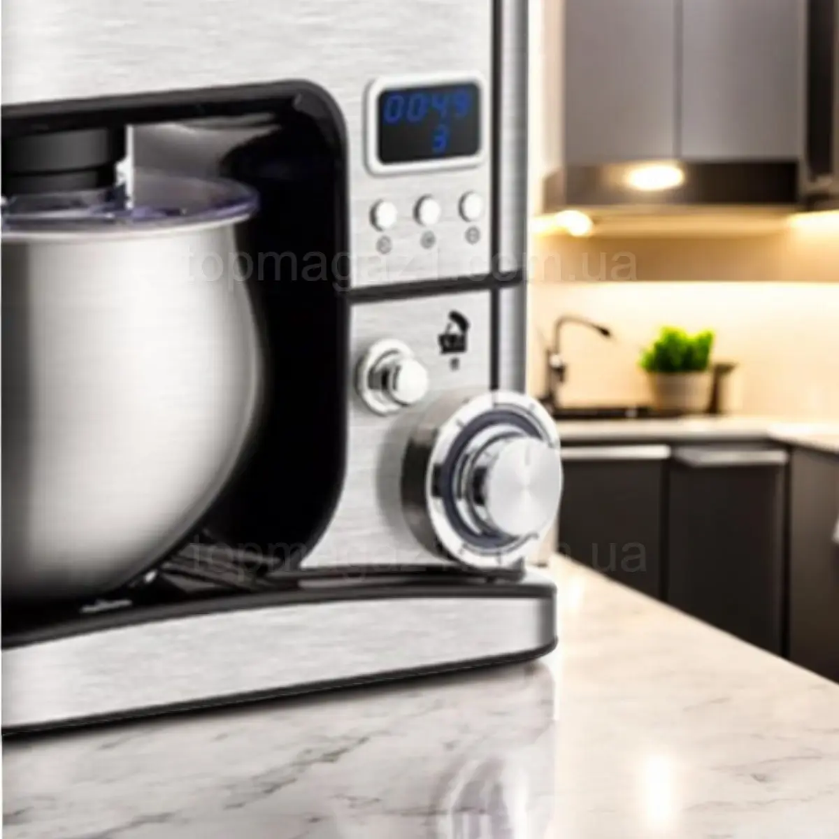 Кухонний комбайн з тістомісом 4500Вт Top Kitchen універсальний кухонний комбайн 3в1 2 Кухонний комбайн з тістомісом 4500Вт Top Kitchen універсальний кухонний комбайн 3в1 - Зображення 2