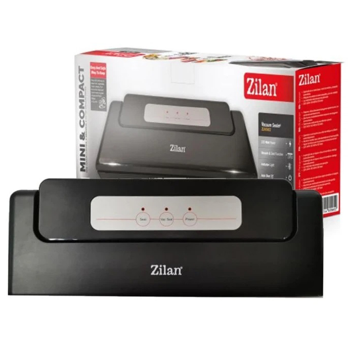 Вакууматор побутовий Zilan ZLN5602 Black для збереження продуктів 1 Вакууматор побутовий Zilan ZLN5602 Black для збереження продуктів